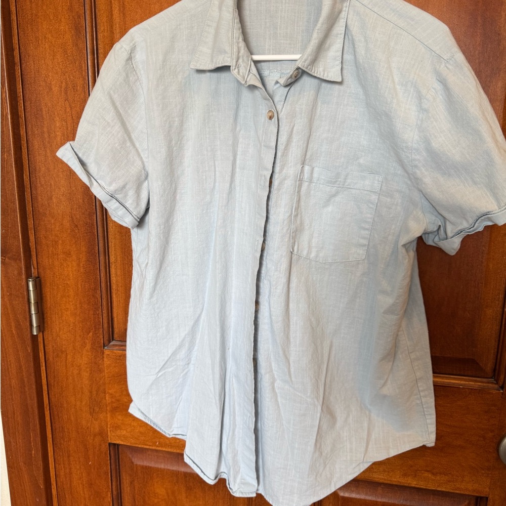 Light Eggshell Blue Linen Too